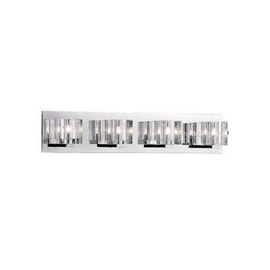 4 Light Vanity Light 24.63 Inch Wide by Kuzco - 701044