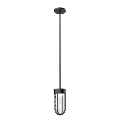 Davy 16W LED Light Mini Mini Pendant by Kuzco - EP17609-BK