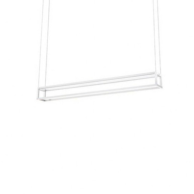 Plaza 62W LED Light Linear Pendant by Kuzco - LP34448-WH