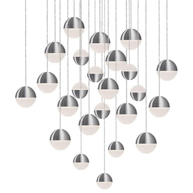 Supernova 120W 24 LED Large Pendant by Kuzco - MP10524-BN