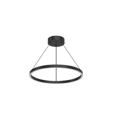 Cerchio 63W LED Large Pendant by Kuzco PD87724-BK-UNV-010 - PD87724-BK-UNV-010