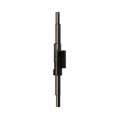 Enzo 40W LED Wall Sconce 5 Inch Tall and 48.38 Inch Wide by Kuzco - WS29548-BK-UNV