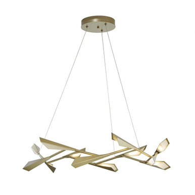 Quill 45W 1 LED Pendant 8.4 x 45.3 Inches by Hubbardton Forge 135005-1091