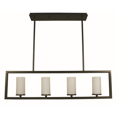Theorem 4 Light Oversized Island Chandelier by Framburg 1194