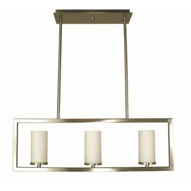 Theorem 3 Light Large Island Chandelier by Framburg 1193