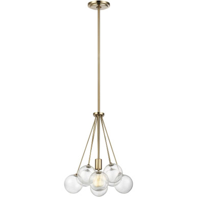 Bronzeville 1 Light Medium Pendant by Visual Comfort Studio - 6514301