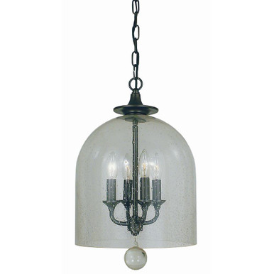 Hannover 4 Light Medium Pendant by Framburg - 4355 BN
