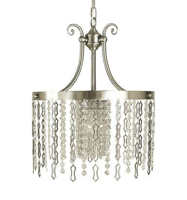 Penelope 1 Light Small Chandelier by Framburg - 2954BN