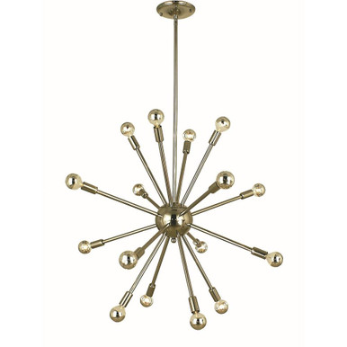 Simone 16 Light Large Chandelier by Framburg 4395