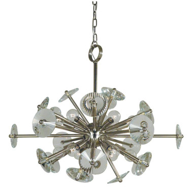 Apogee 12 Light Large Chandelier by Framburg - 4817PB