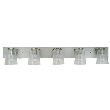 Mercer 5 Light Vanity Light by Framburg - 4855 SP/PN/CS