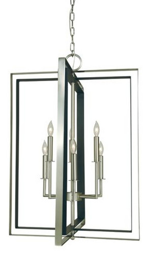 Symmetry 6 Light Medium Chandelier by Framburg 4865 - 4865
