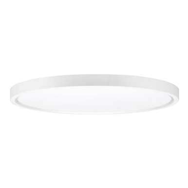 25W 1 LED 12 Inch Wide Flush Mount by Artcraft - AC6792WH