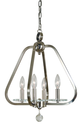 Triangulum 4 Light Small Chandelier by Framburg - 5514