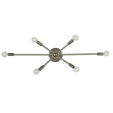 Simone 6 Light Wall Sconce by Framburg - 5016