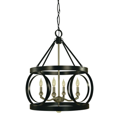 Amelia 4 Light Medium Chandelier by Framburg - 5704
