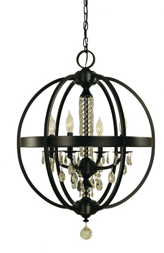 Olivia 4 Light Medium Chandelier by Framburg - 5714