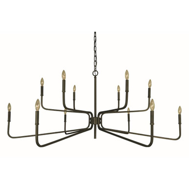 Heidelberg 12 Light Oversized Chandelier by Framburg 5486