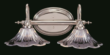 Geneva 2 Light Vanity Light 18 Inch Wide by Framburg - 8732 MB