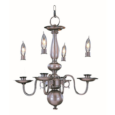 Jamestown 4 Light Small Chandelier by Framburg 9143
