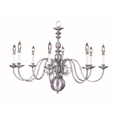 Jamestown 8 Light Oversized Chandelier by Framburg 9130MB
