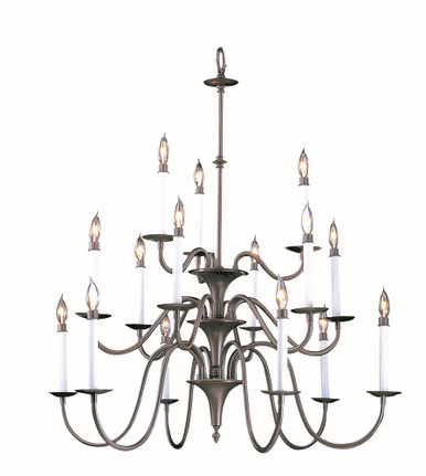 Jamestown 15 Light Oversized Foyer Chandelier by Framburg 9235 - 9235