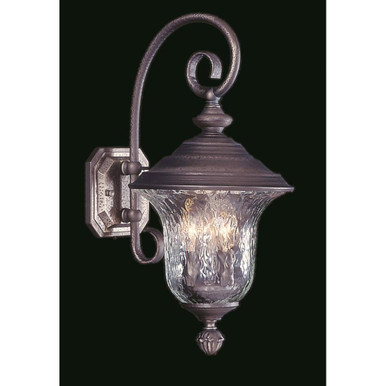 Carcassonne 3 Light Outdoor Wall Lantern 19 Inch Tall by Framburg - 8320