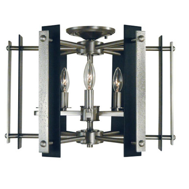 Bucolic 5 Light 18 Inch Wide Semi Flush Mount by Framburg - L1063