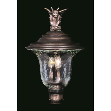 Carcassonne 3 Light Outdoor Post Mount 22 x 13.5 Inches by Framburg  - 8509