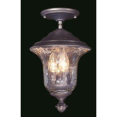 Carcassonne 3 Light 8.5 Inch Wide Outdoor Flush Mount by Framburg - 8321