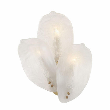 Orchid 3 Light Wall Sconce 18.25 Inch X 13 Inch Wide by Minka Metropolitan - N2213