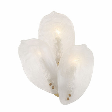 Orchid 3 Light Wall Sconce 18.25 Inch X 13 Inch Wide by Minka Metropolitan - N2213