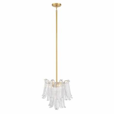 Regent 4 Light Chandelier 15 Inch and 17.75 Inch Wide by Minka Metropolitan - N1994