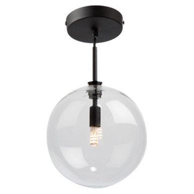 Pinpoint 1 Light 7.9 Inch Wide Semi Flush Mount by Artcraft - SC13190BK