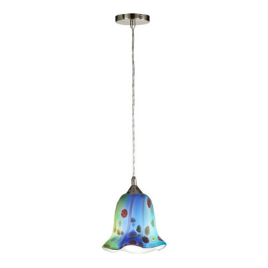 1 Light Small Pendant 48 Inch Tall by Dale Tiffany - AH141
