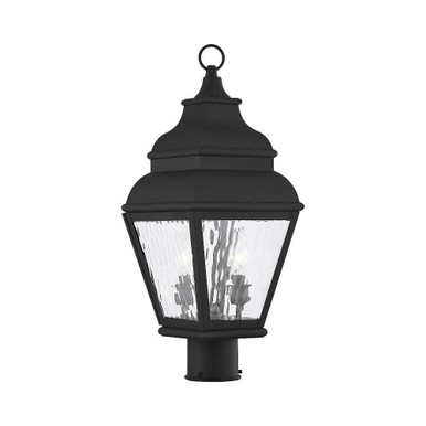Exeter 2 Light Outdoor Post Top Lantern 8 x 20.5 Inches by Livex  - 2603