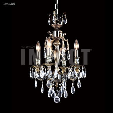 Impact 4 Light Small Chandelier by James Moder - 40614