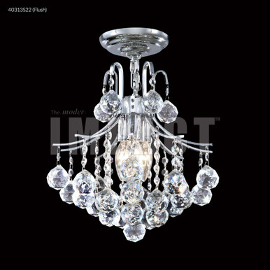 Cascade 3 Light Medium Crystal Pendant by James Moder - 40313S