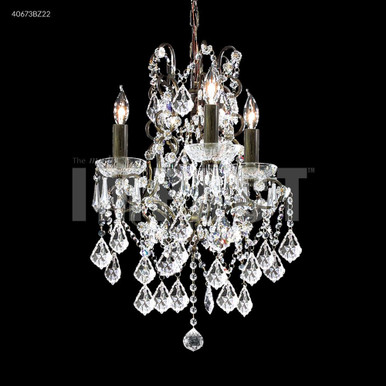 Charleston 3 Light Small Chandelier by James Moder - 40673
