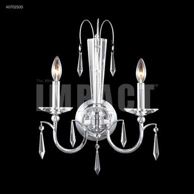 Contemporary 2 Light Wall Sconce by James Moder - 40702S00WS
