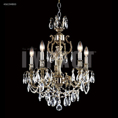 Brindisi 5 Light Small Chandelier by James Moder - 40615MB