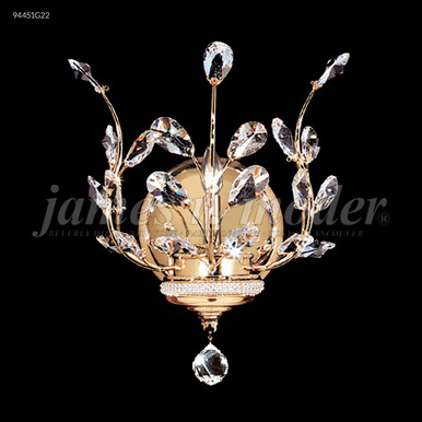 Florale 1 Light Imperial Crystal Wall Sconce by James Moder - 94451-FLORALE