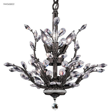 Florale 8 Light Medium Chandelier by James Moder 94456SB - 94456SB
