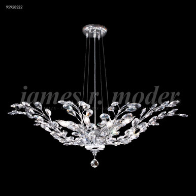 Florale 8 Light Oversized Pendant by James Moder - 95928S