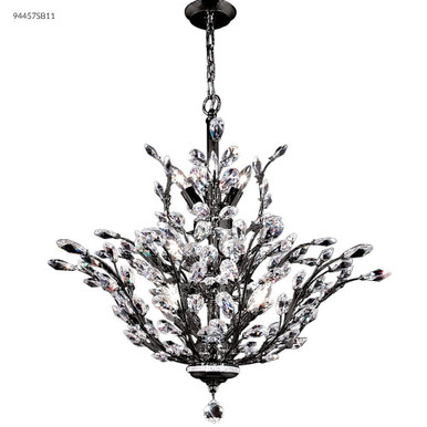 Florale 13 Light Large Chandelier by James Moder 94457SB - 94457SB