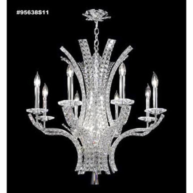 Eclipse 8 Light Large Chandelier by James Moder - 95638