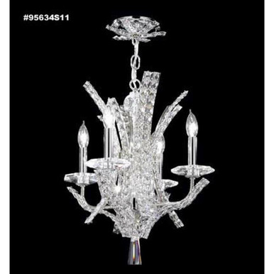 Eclipse 4 Light Small Chandelier by James Moder - 95634