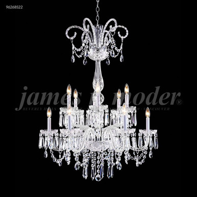 Venetian 12 Light Large Chandelier by James Moder 9626VNCT - 9626VNCT