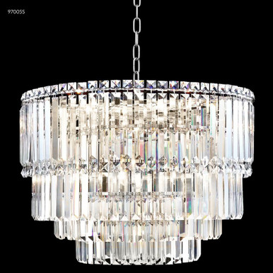 Contemporary Europa 11 Light Medium Chandelier by James Moder - 97005S
