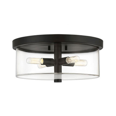 Hailie 4 Light 15 Inch Wide Flush Mount by Craftmade - 55684